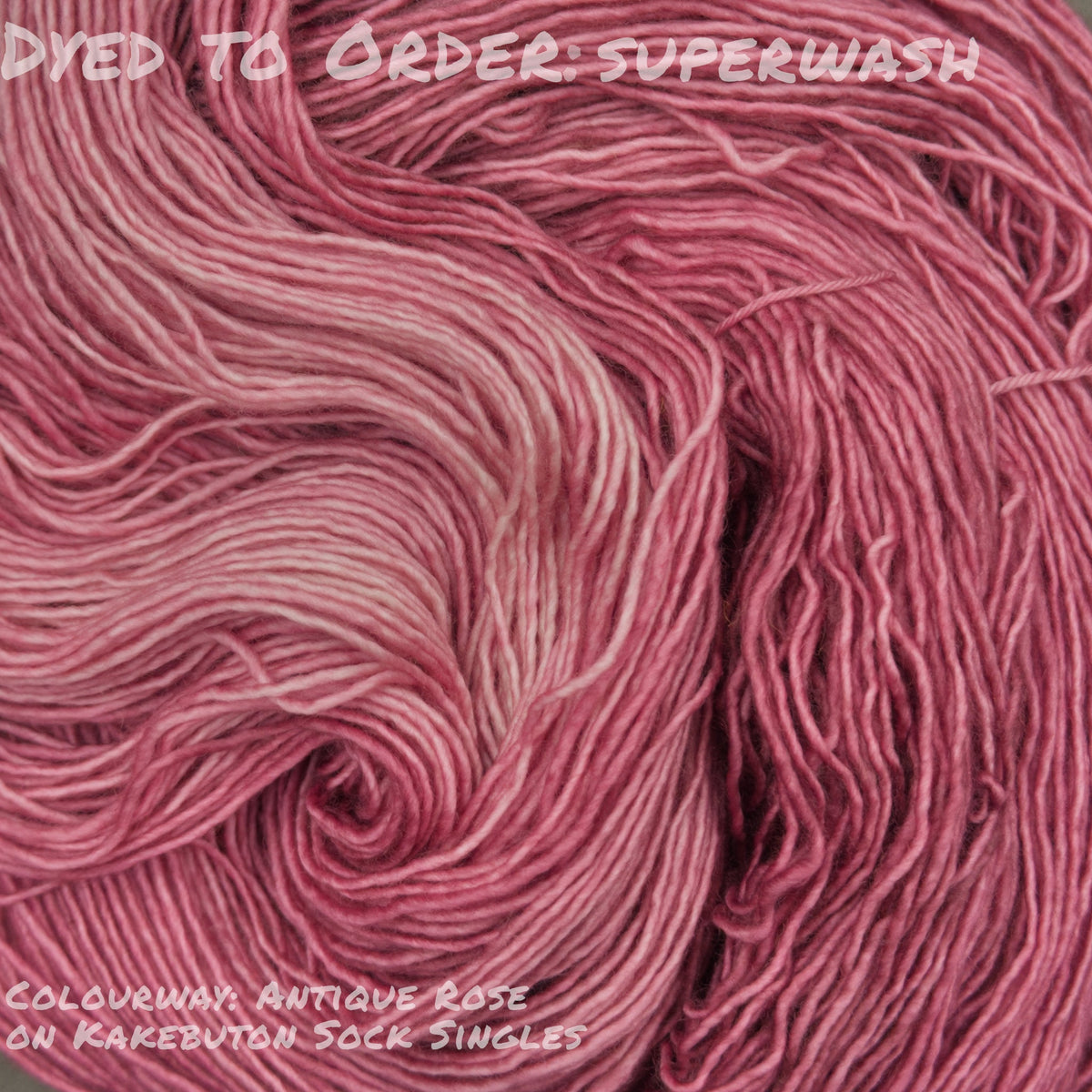 Dyed To Order: Superwash