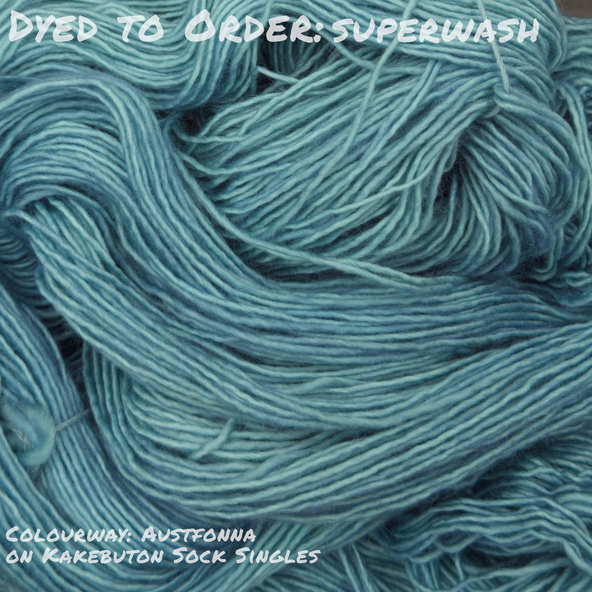 Dyed To Order: Superwash