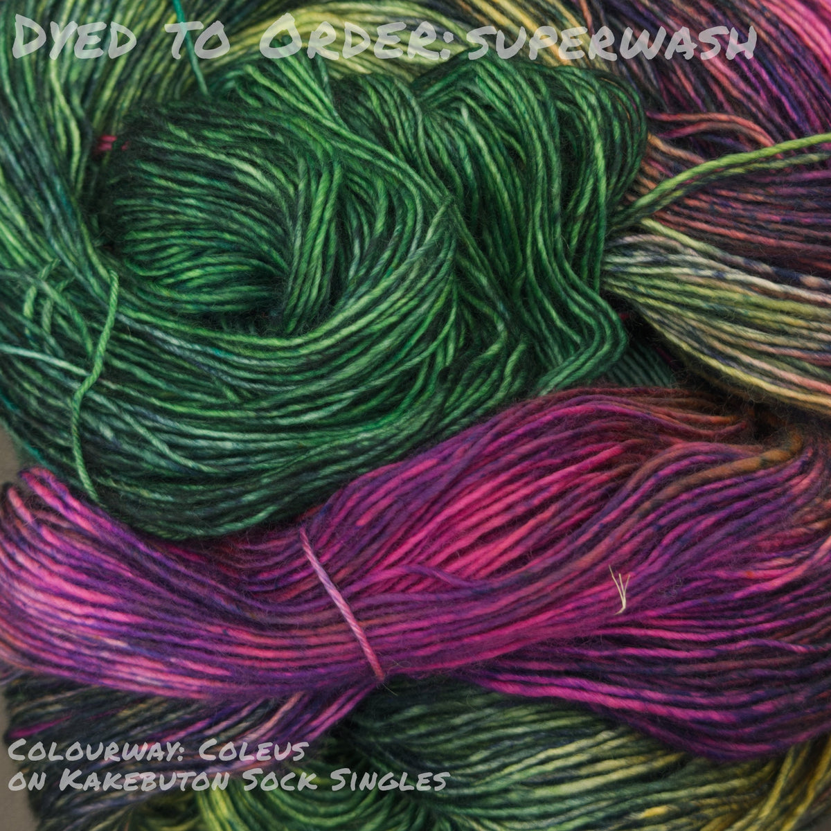 Dyed To Order: Superwash