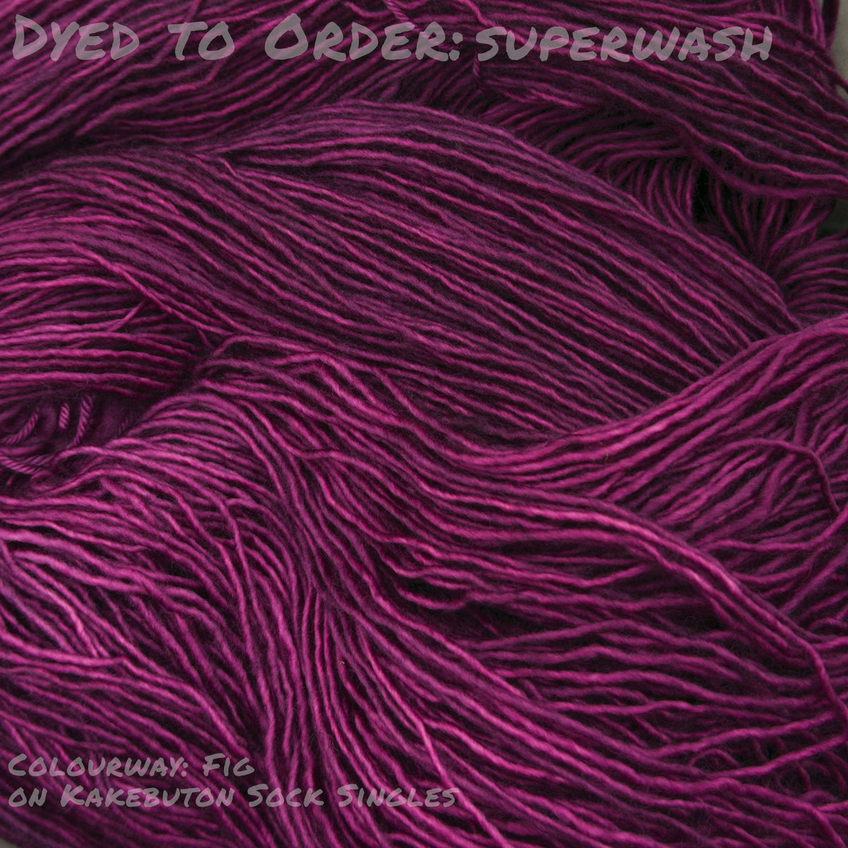 Dyed To Order: Superwash