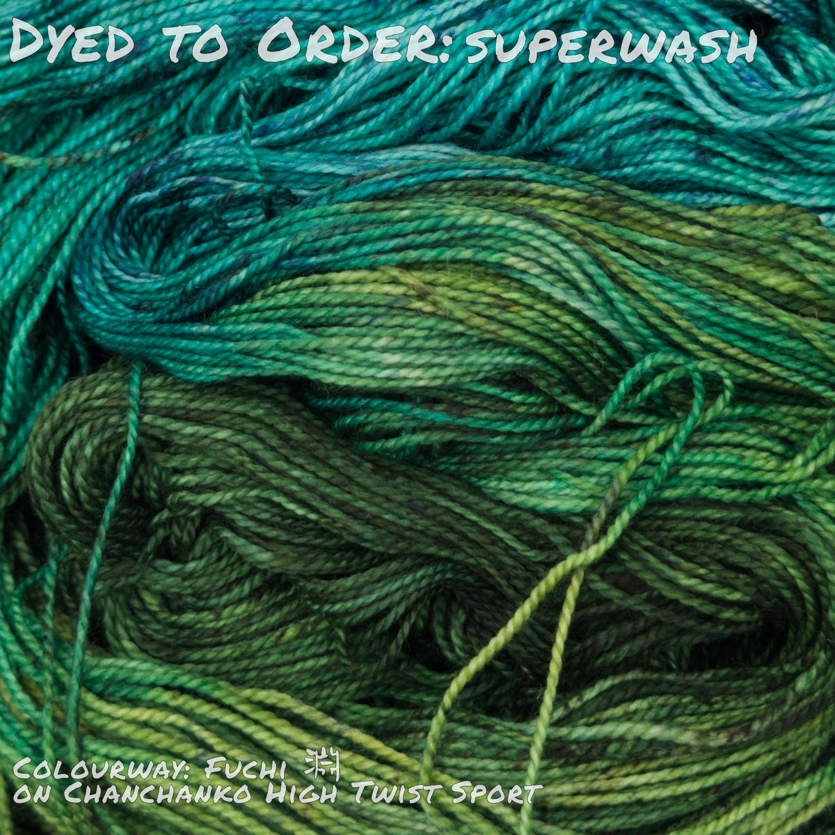 Dyed To Order: Superwash