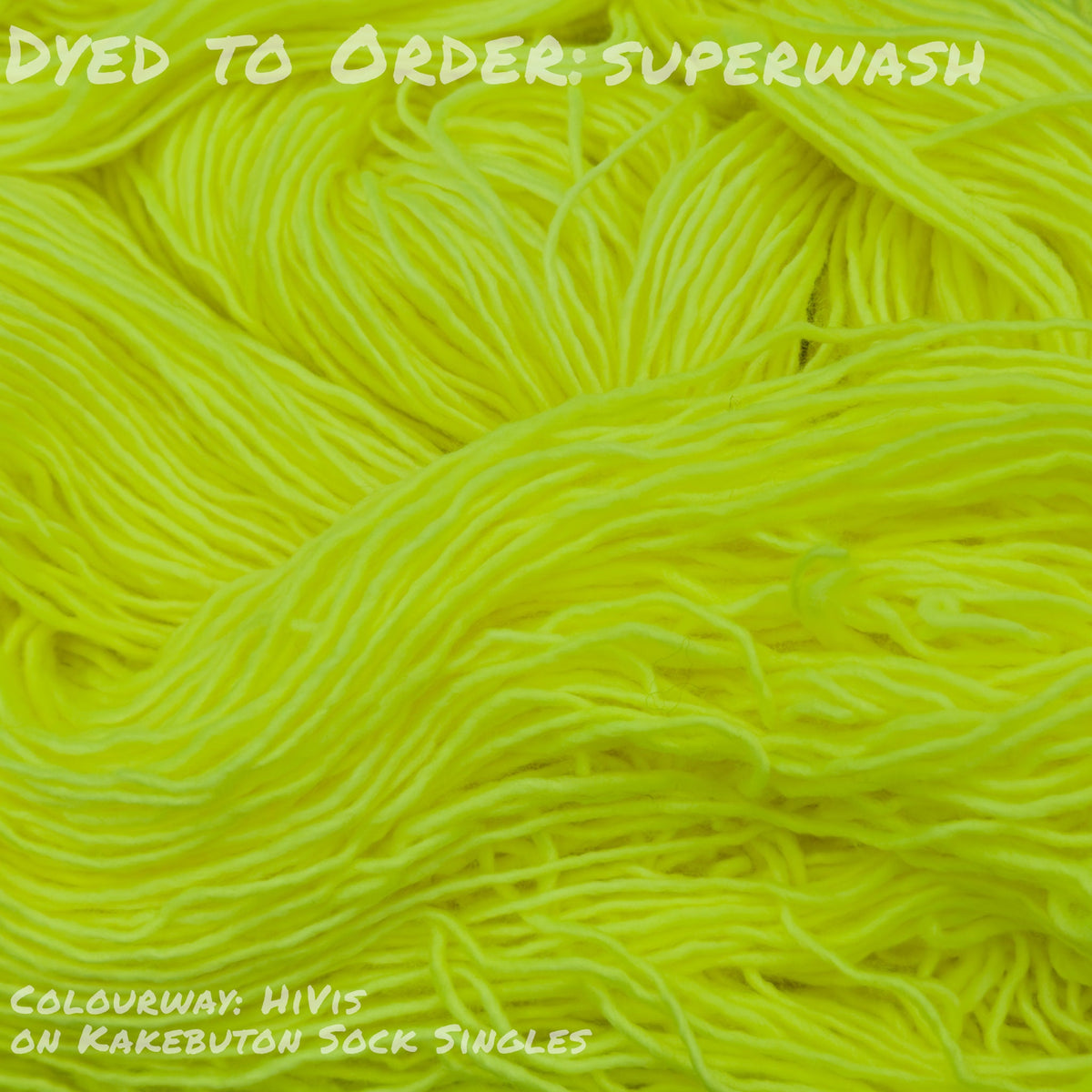 Dyed To Order: Superwash