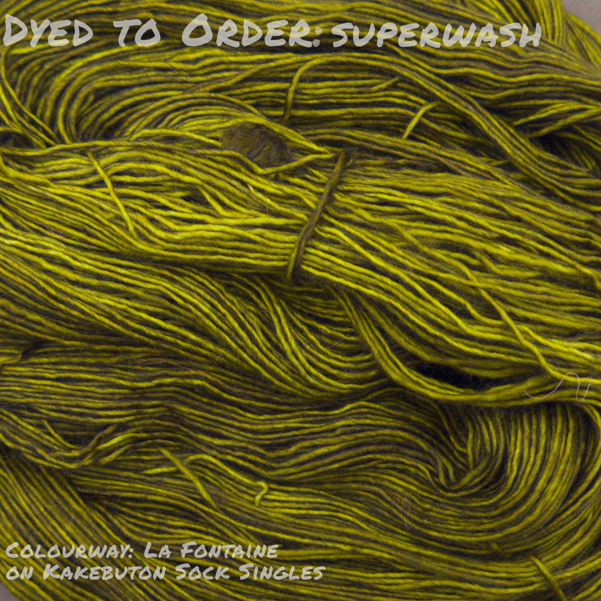 Dyed To Order: Superwash