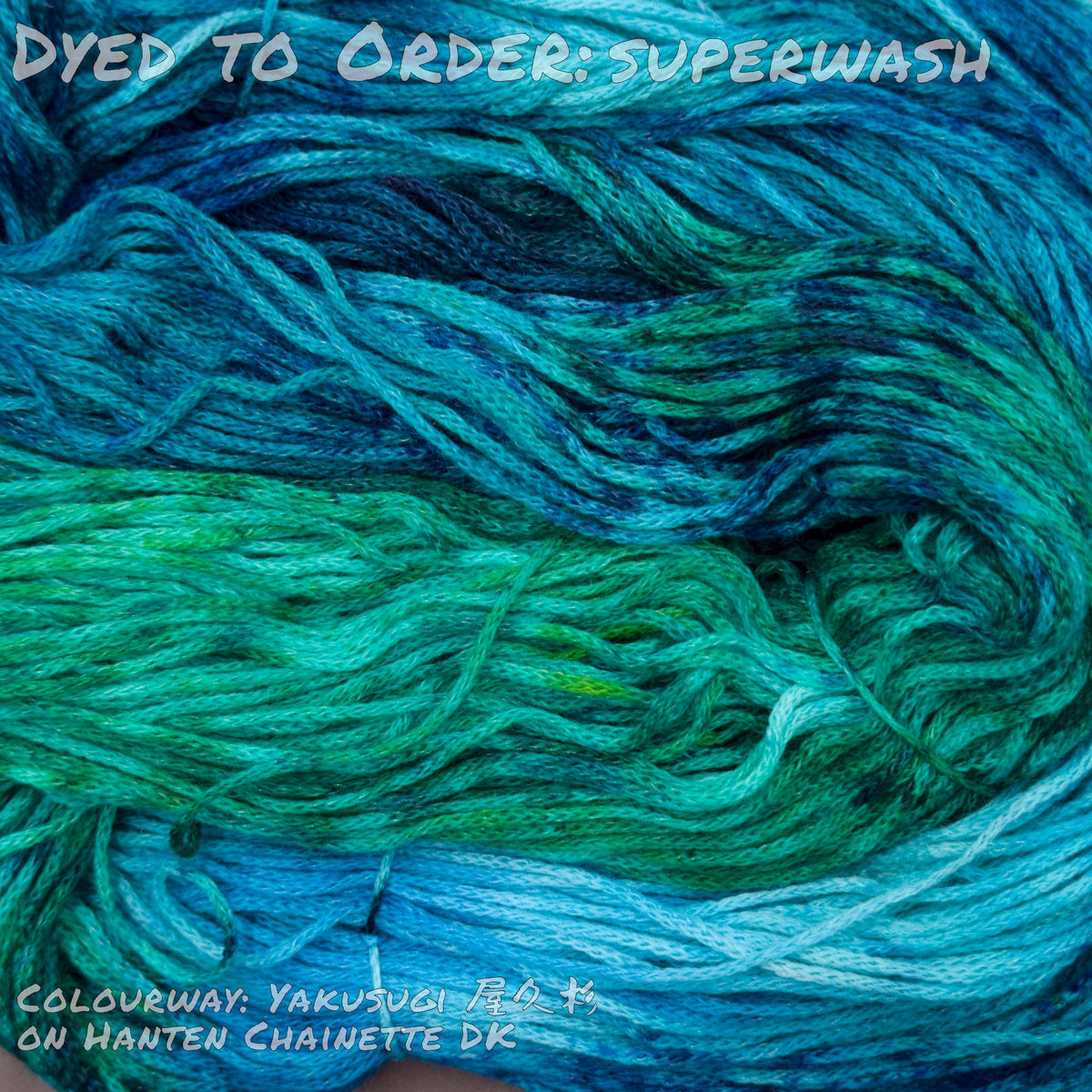 Dyed To Order: Superwash