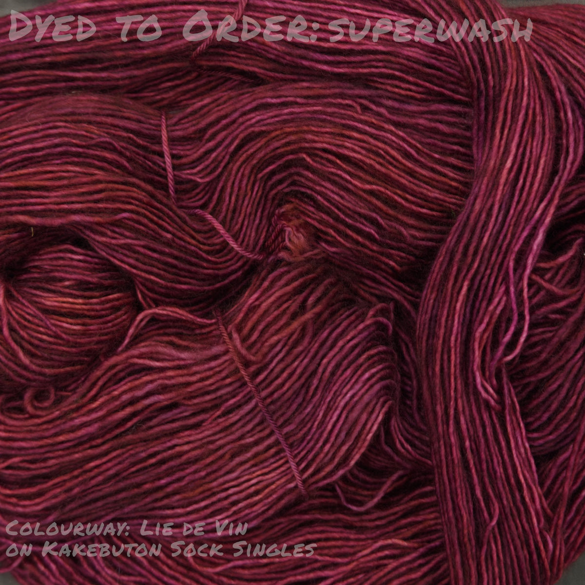 Dyed To Order: Superwash