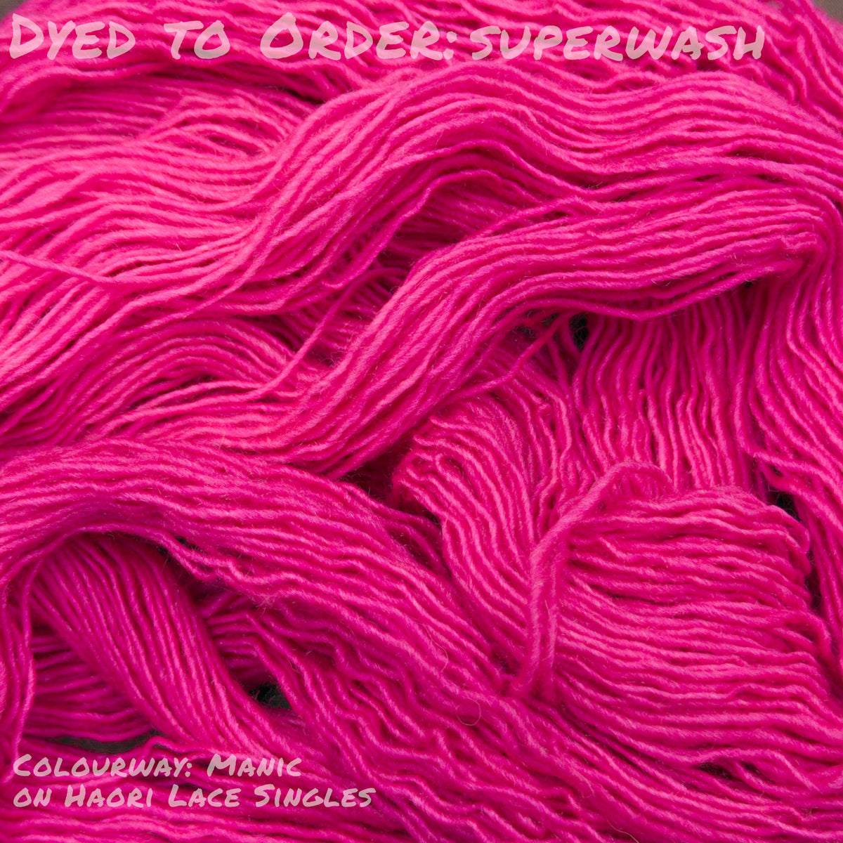 Dyed To Order: Superwash