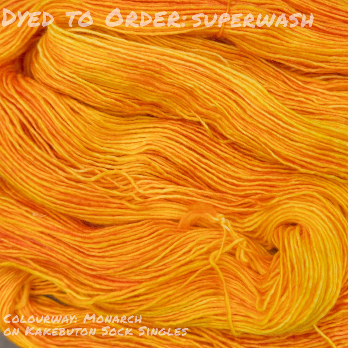 Dyed To Order: Superwash