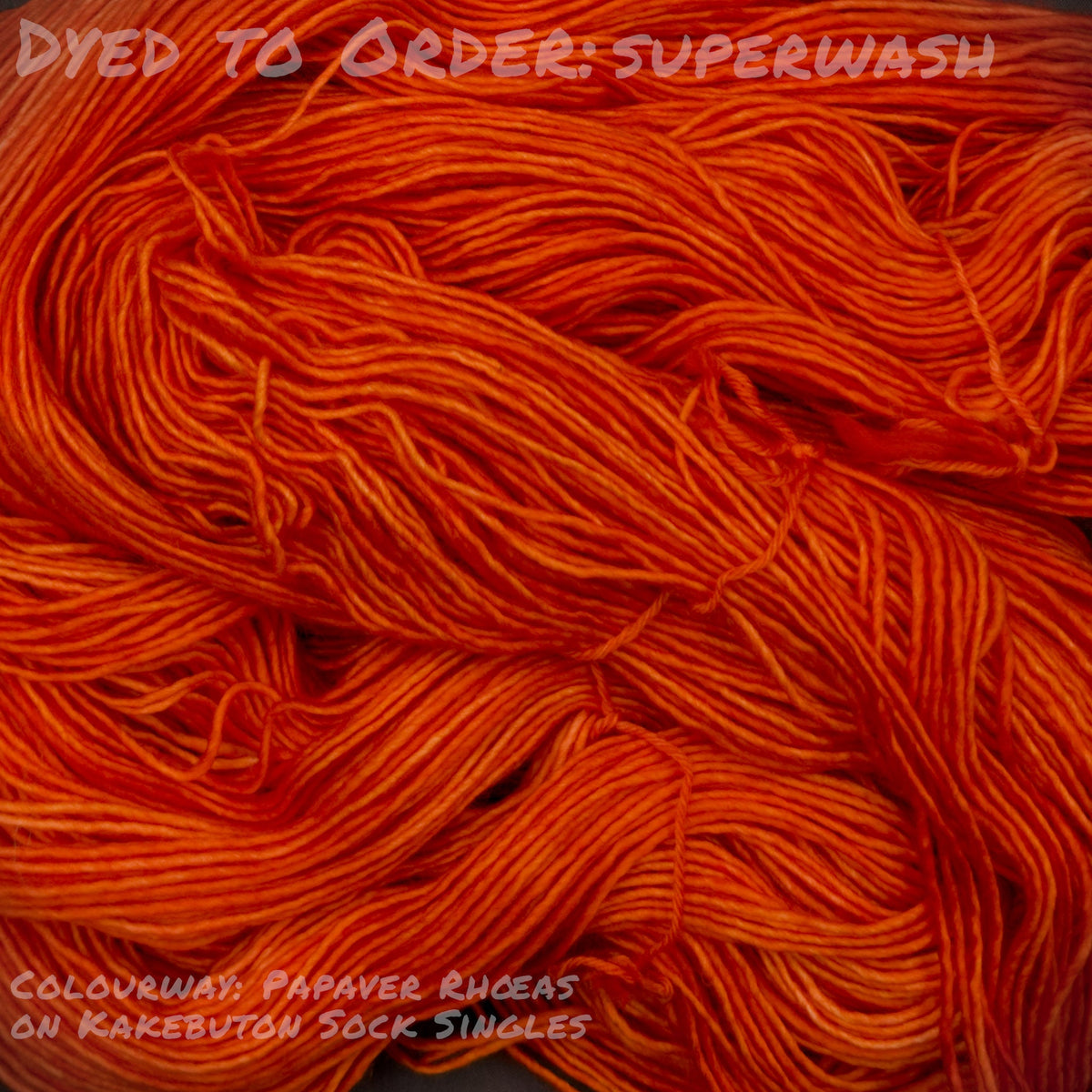 Dyed To Order: Superwash