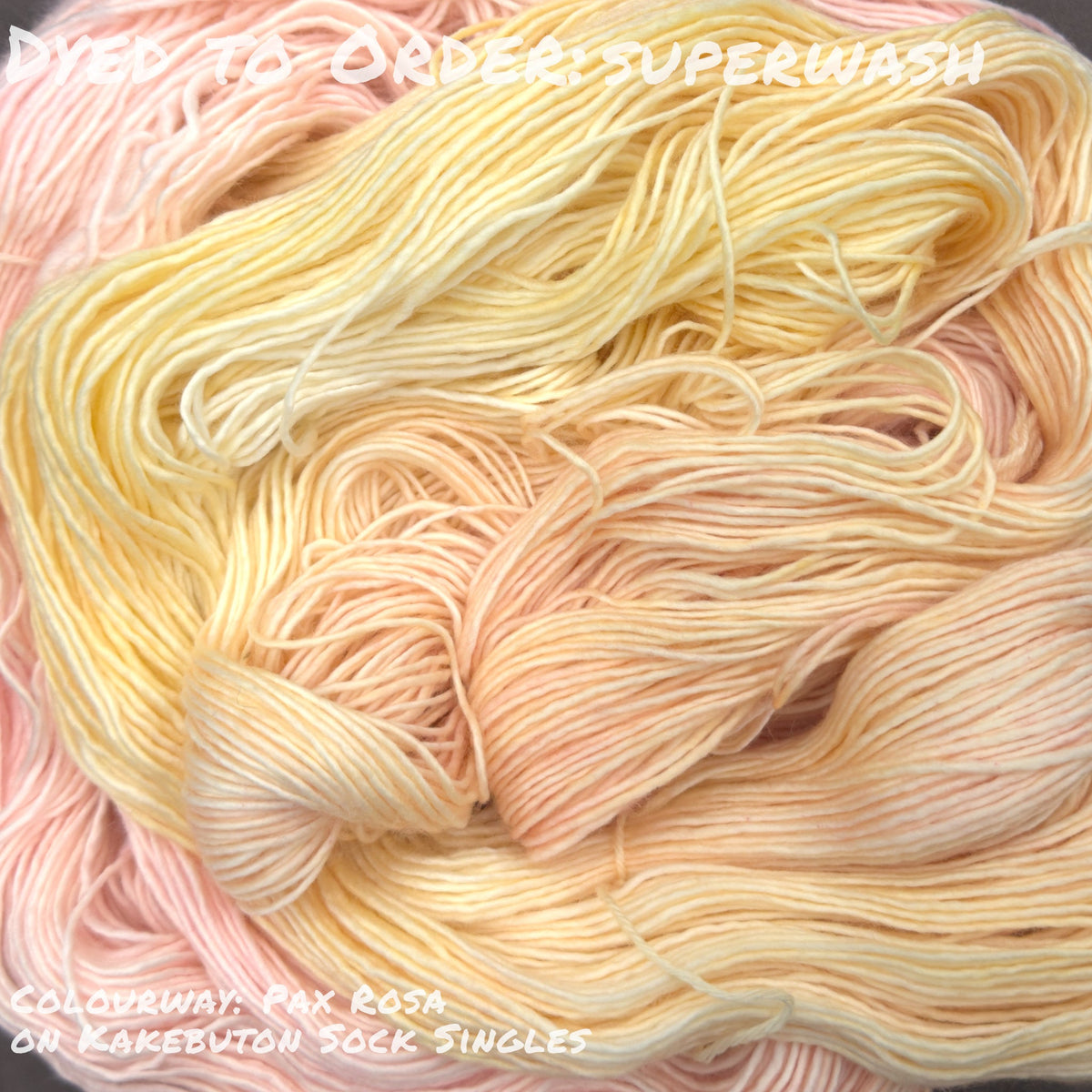 Dyed To Order: Superwash
