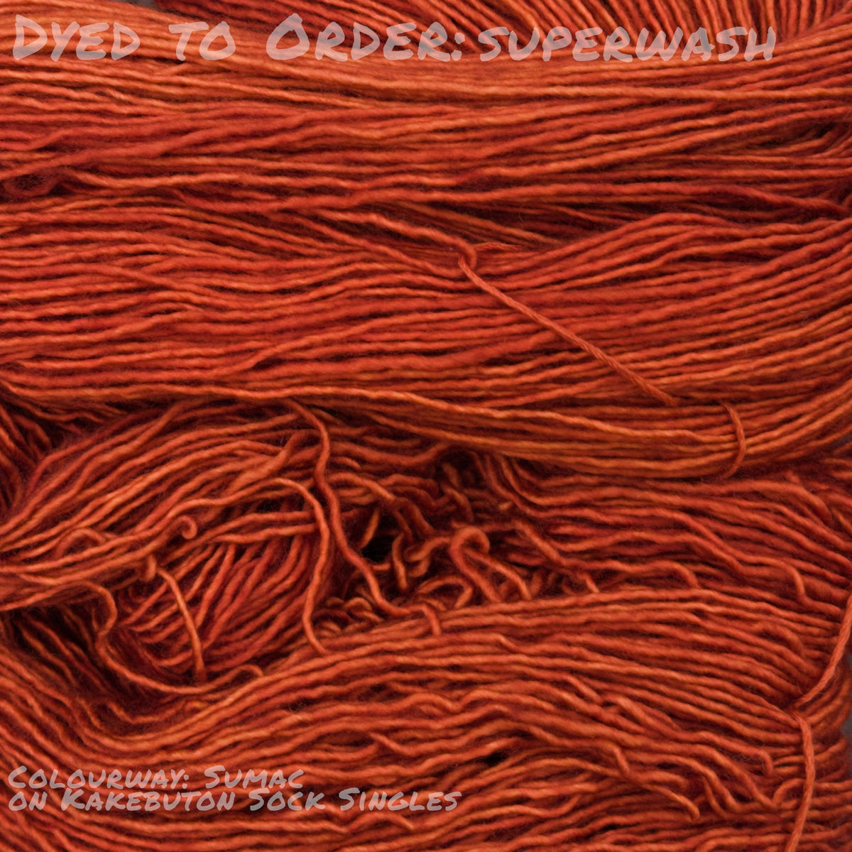 Dyed To Order: Superwash