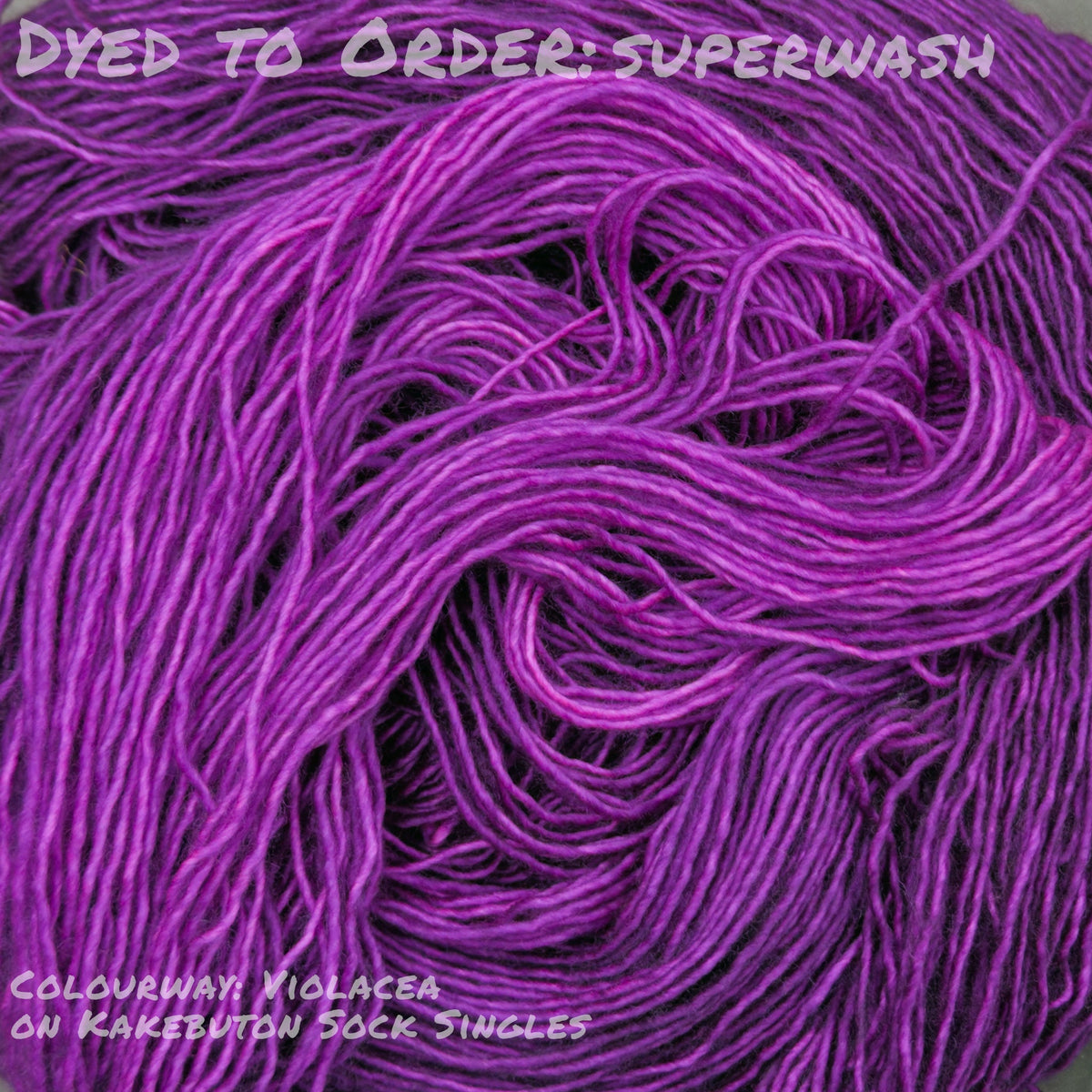 Dyed To Order: Superwash