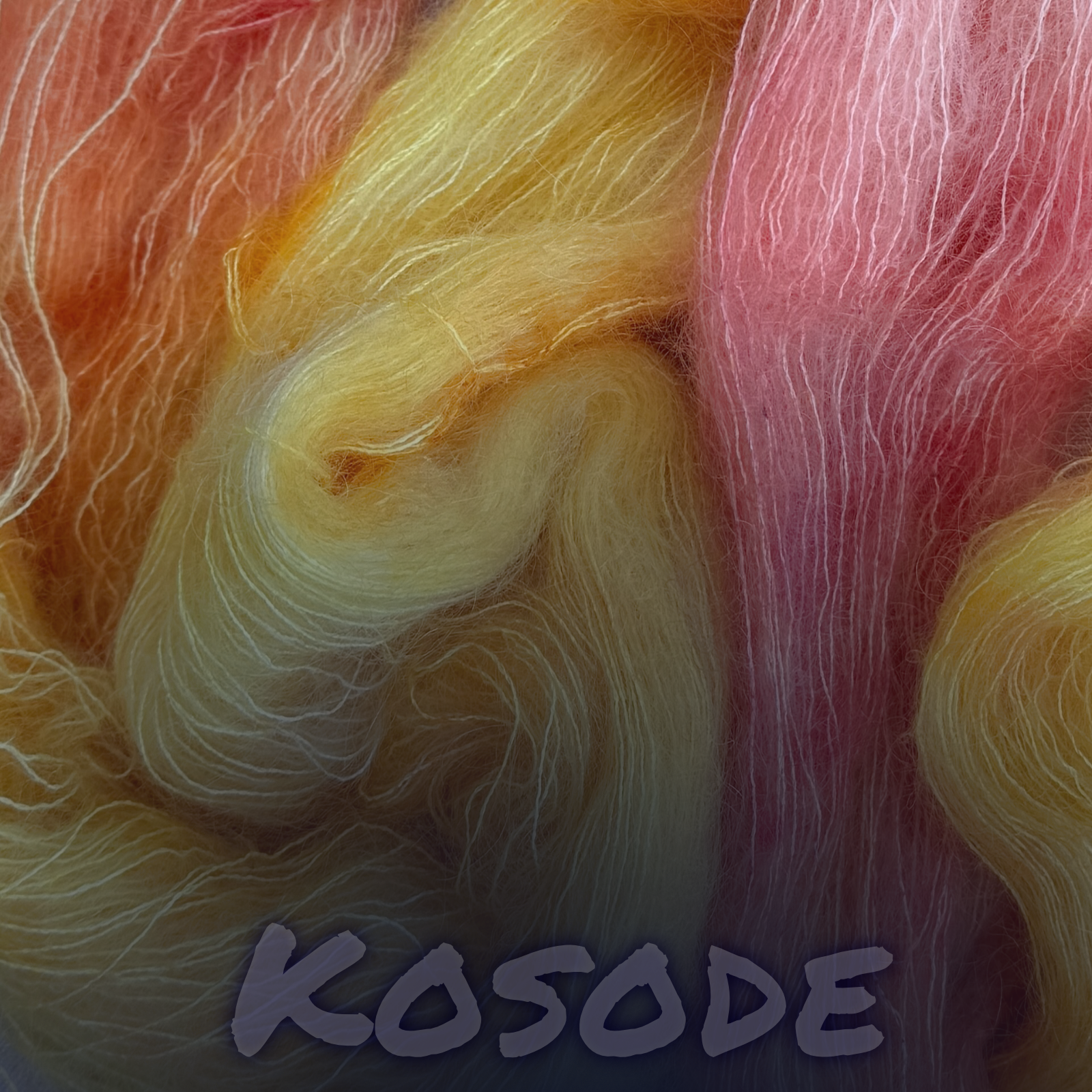 Kosode Mohair-Silk Lace