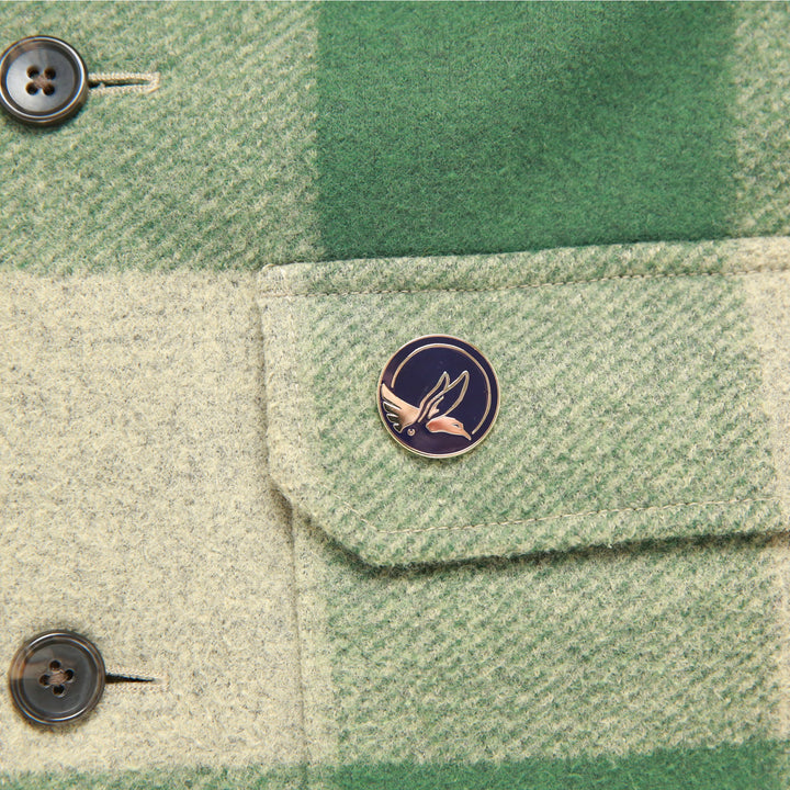 The Hare &amp; The Crow Logo Pin