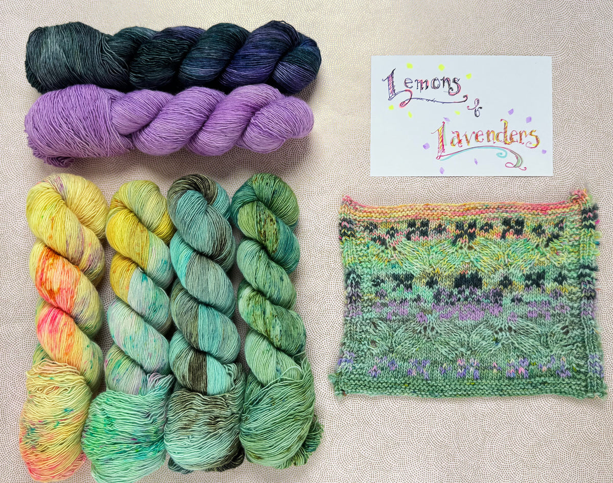 ✨Lucky Lavender Yarn Kit✨