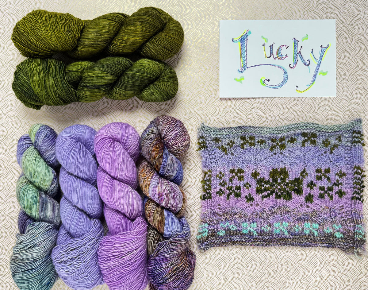✨Lucky Lavender Yarn Kit✨