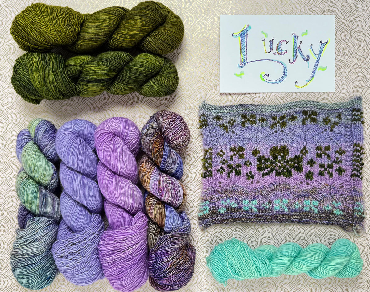 ✨Lucky Lavender Yarn Kit✨